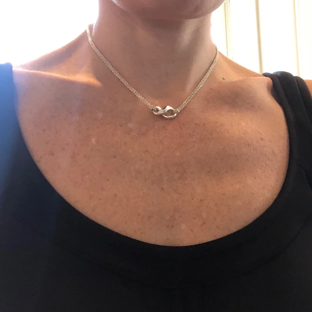 Tiffany & Co. Double Strand Infinity Necklace - Picture 8 of 8